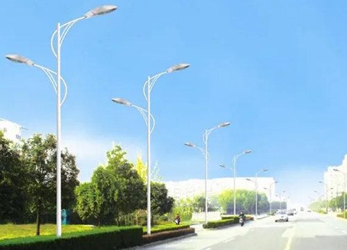 雙臂太陽(yáng)能路燈